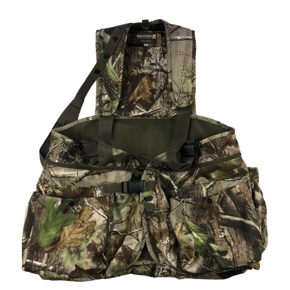 Hunters Specialties HS Strut Mens 2XL/3XL Realtree Camo Turkey Hunting Vest - Picture 1 of 8